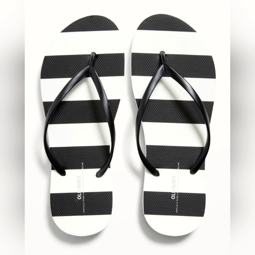 Old Navy Striped Flip Flops